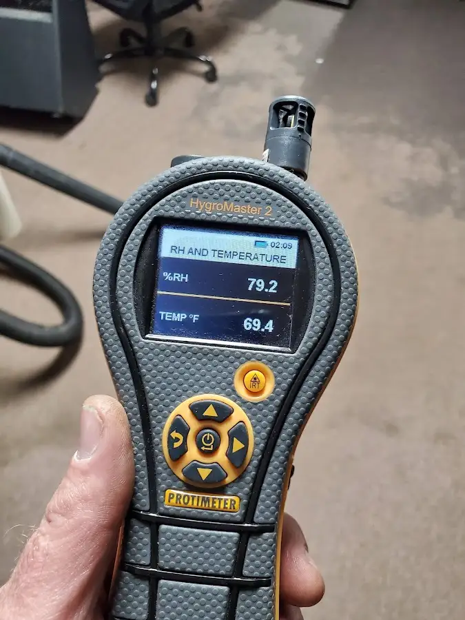 Moisture meter humidity assessment for Mold Remediation & Removal in DeFuniak Springs